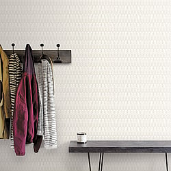 Galerie Wallcoverings Product Code GX37619 - Geometrix Wallpaper Collection - Light Taupes Colours - Zig Zag Design