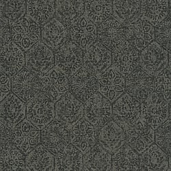 Galerie Wallcoverings Product Code HV41026 - Havana Wallpaper Collection - Grey Black Colours - Havana Floral Geometric Motif Design