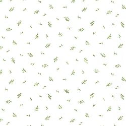 Galerie Wallcoverings Product Code KB25621 - Kitchen Style 3 Wallpaper Collection - Green White Colours - Leaf Toss Design