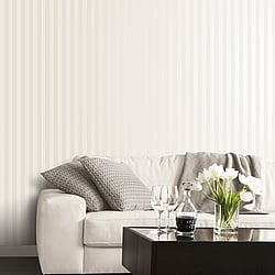Galerie Wallcoverings Product Code SL27518 - Simply Silks 4 Wallpaper Collection - Soft Grey Colours - Matte Shiny Stripe Design