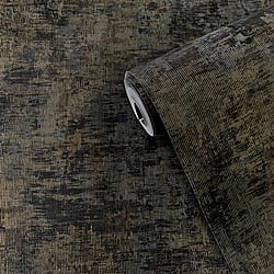 Galerie Wallcoverings Product Code SP-LS5013 - Lustre Wallpaper Collection - Black Colours - Distressed Design