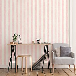 Galerie Wallcoverings Product Code ST36935 - Simply Stripes 3 Wallpaper Collection - Pink Colours - Textured Stripe Design
