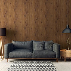 Galerie Wallcoverings Product Code WW22218 - The Woods And Wicker Wallpaper Collection - Brown Colours - Forest Wood Effect Motif Design