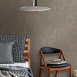 Galerie Wallcoverings Product Code WW22230 - The Woods And Wicker Wallpaper Collection - Brown Metallic Colours - Forest Texture Design