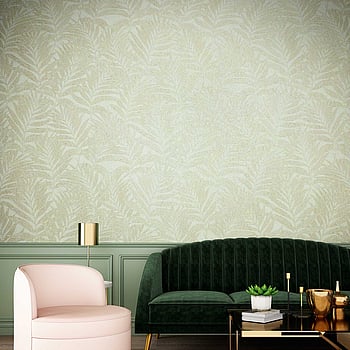 Galerie Wallcoverings Product Code 34003 - The New Design Book Wallpaper Collection - Green, Beige Colours -  