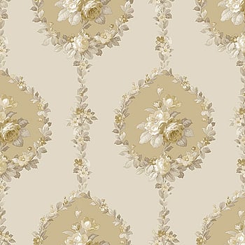 Galerie Wallcoverings Product Code 3902 - Italian Damasks 3 Wallpaper Collection - Gold Beige Colours -  