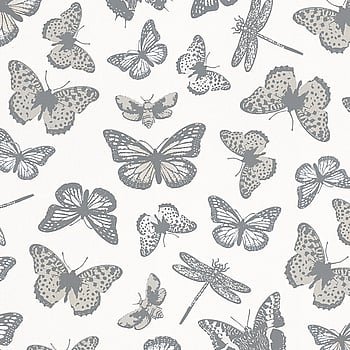 Galerie Wallcoverings Product Code 6771-10 - Imagine Wallpaper Collection - White Grey Colours -  