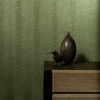 Galerie Wallcoverings Product Code 91981 - Energy Wallpaper Collection - Green, Gold Colours -  