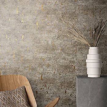Galerie Wallcoverings Product Code 99125 - Vault Wallpaper Collection - Brown, Grey Colours -  