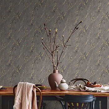 Galerie Wallcoverings Product Code BB51159 - Bricks And More Wallpaper Collection - Metallic Black Colours -  