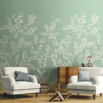 Galerie Wallcoverings Product Code DB30414M - Daisy Bennett Wallpaper Collection - Greens Colours -  