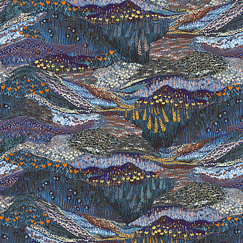 Galerie Wallcoverings Product Code DW2027 - Designer Walls Wallpaper Collection - Midnight Blue Colours -  