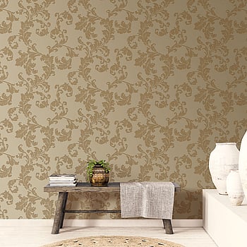 Galerie Wallcoverings Product Code DWP0250-07 - Emporium Wallpaper Collection - Gold Colours -  