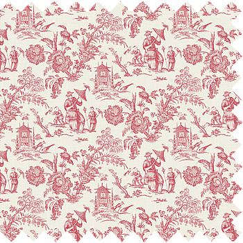 Galerie Wallpaper Product code: FC62801F - French Country Wallpaper Collection - Poppy Red Colours -  