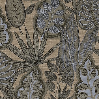Galerie Wallcoverings Product Code FL61115 - Flourish Wallpaper Collection - Beige/Brown Colours -  