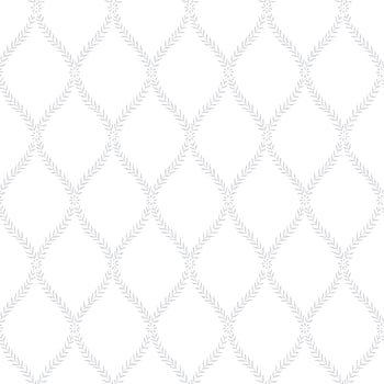 Galerie Wallcoverings Product Code G45056 - Vintage Roses Wallpaper Collection - White Grey Colours -  