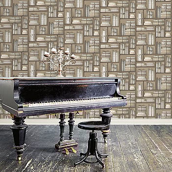 Galerie Wallcoverings Product Code G56154 - Nostalgie Wallpaper Collection - Brown Colours -  