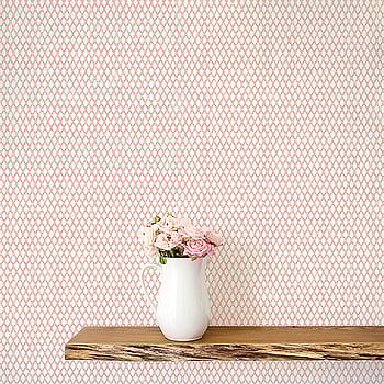 Galerie Wallcoverings Product Code G56654 - Small Prints Wallpaper Collection - Red Beige Colours -  