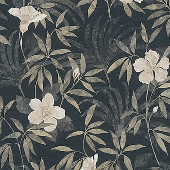 Galerie Wallcoverings Product Code HV41052 - Havana Wallpaper Collection - Brown Grey Black Colours -  