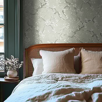 Galerie Wallcoverings Product Code HZ62042 - Horizon Wallpaper Collection - Cream Green Colours -  