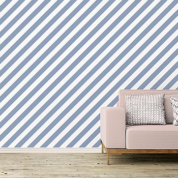 Galerie Wallcoverings Product Code ST36916 - Simply Stripes 3 Wallpaper Collection - Blue Colours -  
