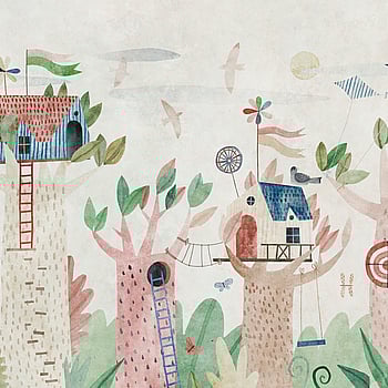 Galerie Wallcoverings Product Code WH45271M - Welcome Home Murals Wallpaper Collection - Multi-coloured, White Colours -  